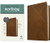 NLT Thinline Reference Bible, Filament Enabled (LeatherLike, Messenger Brown, Red Letter) by New Living Translation, Tyndale, 9781496466204