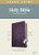 KJV Large Print Thinline Reference Bible, Filament Enabled (LeatherLike, Floral Frame Purple, Indexed, Red Letter) by Tyndale, 9781496447227