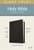 KJV Personal Size Giant Print Bible, Filament Enabled (Genuine Leather, Black, Red Letter) by Tyndale, 9781496447746