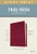 KJV Personal Size Giant Print Bible, Filament Enabled (LeatherLike, Diamond Frame Cranberry, Red Letter) by Tyndale, 9781496447661
