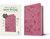 NLT Large Print Premium Value Thinline Bible, Filament Enabled (LeatherLike, Garden Pink) by New Living Translation, Tyndale, 9781496458209