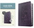 KJV Thinline Reference Bible, Filament Enabled (LeatherLike, Floral Frame Purple, Indexed, Red Letter) by Tyndale, 9781496460462