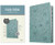 KJV Thinline Reference Bible, Filament Enabled (LeatherLike, Floral Leaf Teal, Indexed, Red Letter) by Tyndale, 9781496460523