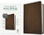 NLT Premium Value Compact Bible, Filament Enabled (LeatherLike, Dark Brown Framed Cross) (Miniature Edition) by New Living Translation, Tyndale, 9781496479303