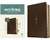 NLT Giant Print Bible, Filament Enabled (LeatherLike, Rustic Brown Gold Cross, Indexed, Red Letter) by New Living Translation, Tyndale, 9798400509810