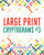 Large Print Cryptograms #3 by Cryptograms.org, 9781454968955