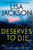 Deserves To Die by Lisa Jackson, 9781496761583