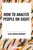 How to Analyze People on Sight by Elsie Lincoln Benedict, 9798880905591