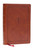 KJV Giant Print End-of-Verse Reference Bible, Brown Leathersoft, Red Letter, Comfort Print, 9781400349463