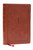 KJV Giant Print End-of-Verse Reference Bible, Brown Leathersoft, Red Letter, Comfort Print, 9781400349463