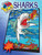 3-D Coloring Book--Sharks by George Toufexis, 9780486484266