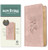 NLT Pocket Thinline Bible, Filament Enabled (LeatherLike, Blush Pink Flowers, Red Letter) by New Living Translation, Tyndale, 9798400509162