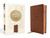 NIV, Heritage Bible, Page Edge Art Edition, Leathersoft, Brown, Red Letter, Comfort Print by Zondervan, 9780310469230