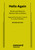 Hello Again by Michael John LaChiusa,  Arthur Schnitzler, 9780822214076