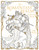 The Romantasy Realm Coloring Book (44 Illustrations Celebrating Enemies to Lovers, Fated Mates, and Everyone In-Between) by Laureline Fourgous, 9798890036469