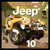 My Sticker Paintings: Jeep® (10 Trailblazing Paintings) by Editors of Happy Fox Books, 9781641244688