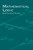 Mathematical Logic by Stephen Cole Kleene, 9780486425337