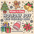 Holiday Joy Mini Coloring Book (Miniature Edition) by Gaynor Carradice, 9781507228081