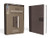 NIV, Super Giant Print Reference Bible (Font Size: 16.5-point), Leathersoft, Gray, Red Letter, Comfort Print by Zondervan, 9780310445937