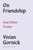 On Friendship (And Other Essays) by Vivian Gornick, 9780374611521