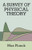 A Survey of Physical Theory by Max Planck, 9780486678672