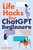 Life Hacks for ChatGPT Beginners (501 Prompts to Make Your Life Easier) by Stanley Lieber, 9798897170289