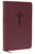 NKJV, Value Thinline Bible, Burgundy Leathersoft, Red Letter, Comfort Print (Holy Bible, New King James Version) by Thomas Nelson, 9780718075446