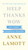 Help, Thanks, Wow (The Three Essential Prayers) by Anne Lamott, 9781594631290