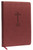 KJV Holy Bible: Value Large Print Thinline, Burgundy Leathersoft, Red Letter, Comfort Print: King James Version by Thomas Nelson, 9780718098056