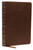 NKJV, Single-Column Wide-Margin Reference Bible, Leathersoft, Brown, Red Letter, Comfort Print (Holy Bible, New King James Version) by Thomas Nelson, 9780785248637