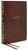 NKJV, Reference Bible, Classic Verse-by-Verse, Center-Column, Leathersoft, Brown, Red Letter, Comfort Print (Holy Bible, New King James Version) by Thomas Nelson, 9780785229568