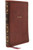 NKJV, Thinline Reference Bible, Leathersoft, Brown, Red Letter, Comfort Print (Holy Bible, New King James Version) by Thomas Nelson, 9780785237884