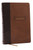 KJV Holy Bible with Apocrypha and 73,000 Center-Column Cross References, Brown Leathersoft, Red Letter, Comfort Print: King James Version by Thomas Nelson, 9781400332038