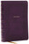NKJV Compact Paragraph-Style Bible w/ 43,000 Cross References, Purple Leathersoft, Red Letter, Comfort Print: Holy Bible, New King James Version by Thomas Nelson, 9781400333370