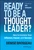 Ready to Be a Thought Leader? (How to Increase Your Influence, Impact, and Success) by Denise Brosseau, Guy Kawasaki, 9781118647615