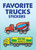 Favorite Trucks Stickers (Miniature Edition) by Bruce LaFontaine, 9780486423425