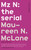 Mz N: the serial (A Poem-in-Episodes) - 9780374537050 by Maureen N. McLane, 9780374537050