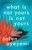 What Is Not Yours Is Not Yours by Helen Oyeyemi, 9781594634642