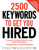 2500 Keywords to Get You Hired by Jay A. Block, Michael Betrus, 9780071406734