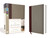 NIV, Journal the Word Reference Bible, Cloth over Board, Burgundy/Gray, Red Letter Edition, Comfort Print (Let Scripture Explain Scripture. Reflect on What You Learn.) by  Zondervan, 9780310449348