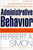 Administrative Behavior, 4th Edition by Herbert A. Simon, 9780684835822