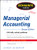 Schaum's Outline of Managerial Accounting, 2nd Edition by Jae K. Shim, Joel Siegel, 9780071762526