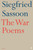 The War Poems by Siegfried Sassoon, 9780571240098