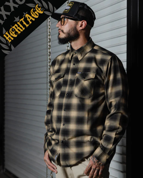 DX-FL0751M-5XL DIXXON BARRIO HERITAGE FLANNEL SHIRT- 5XL
