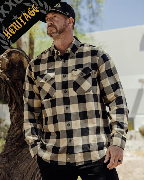DX-FL0746M-L DIXXON BRAVO HERITAGE FLANNEL SHIRT- LARGE