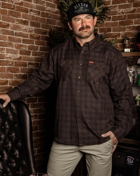 DX-FL0773M-XL DIXXON TOBACCO FLANNEL SHIRT - XTRA LARGE
