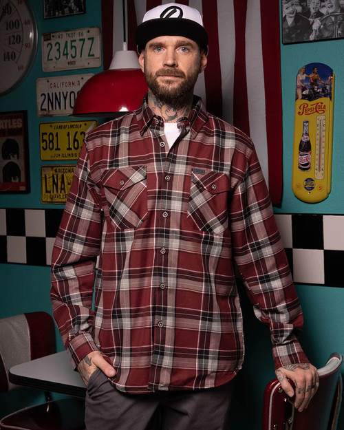 FL0830M-4X DIXXON THE MEG FLANNEL SHIRT - 4X
