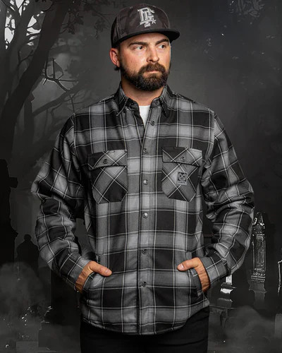 DX-FL0835M-2X DIXXON THE NIGHT SHIFT SHERPA FLANNEL JACKET - 2X