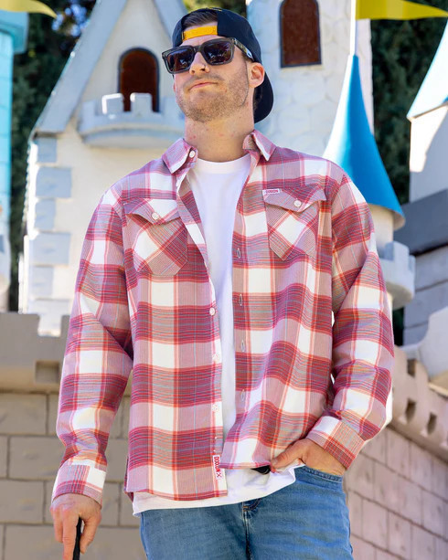 DX-FL0840M-4X DIXXON HAPPY LAND FLANNEL SHIRT - 4X