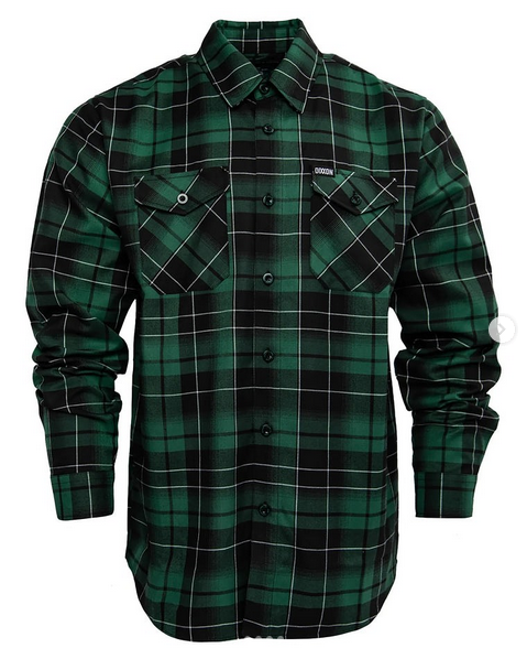 DX-FL0869M-M DIXXON BRG FLANNEL SHIRT - MEDIUM